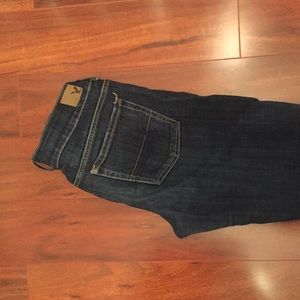 American Eagle artist crop stretch size 10